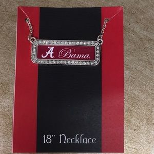 Alabama Crimson Tide Fashion Bar Necklace